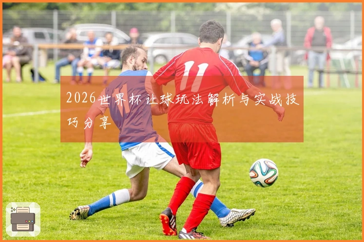 2026世界杯让球玩法解析与实战技巧分享